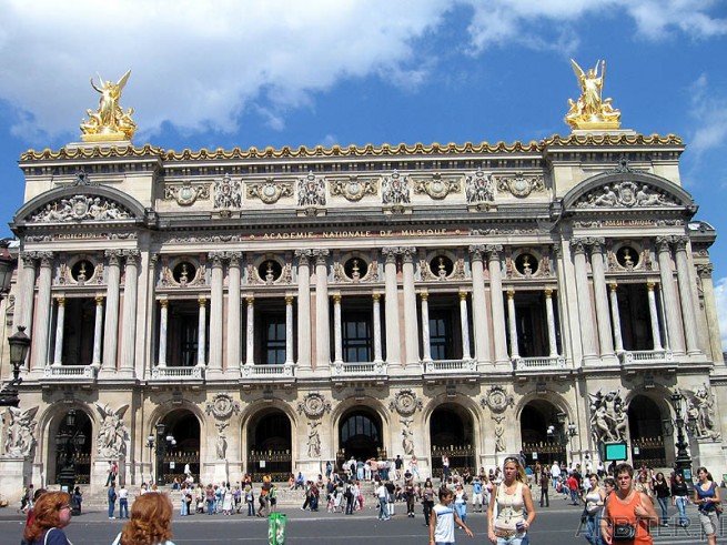 Academie Nationale De Musique czyli Opera Paryska (Opéra Garnier) - znany teatr ...