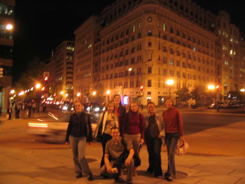 Wieczorny spacer po Waszyngtonie -miasto jest wspaniałe. Podobało mi się bardzo. ...