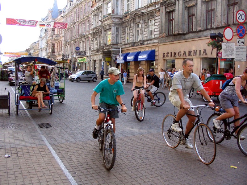 Łódź  - miasto rowerów i riksz?
