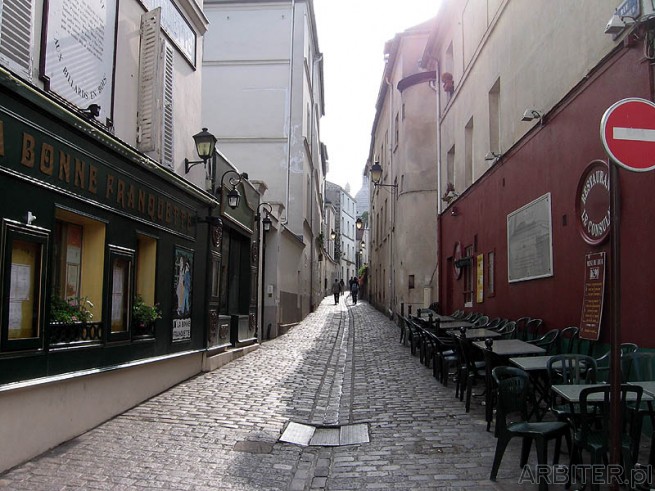 Uliczka na Montmartre 